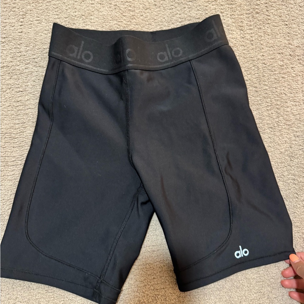 ALO Yoga Black Performance Shorts